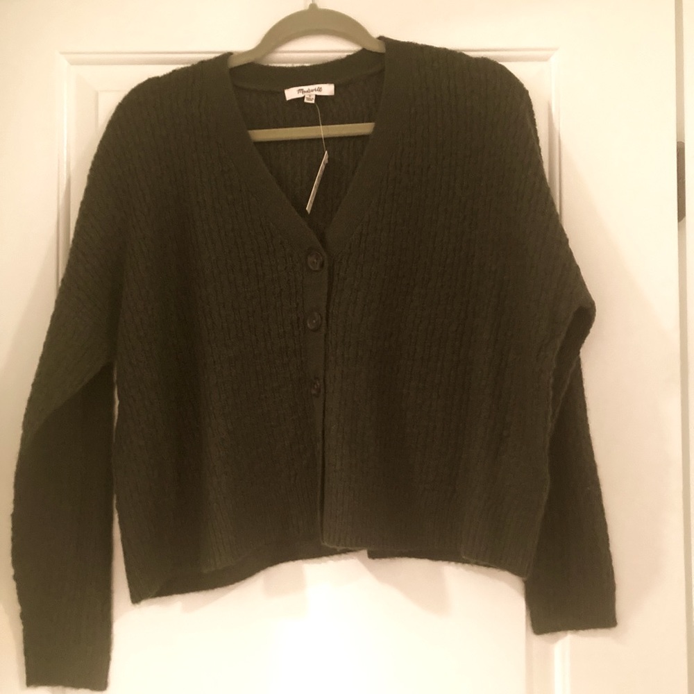 💚 Best Sweater - Madewell - Dark Forest Green 💚